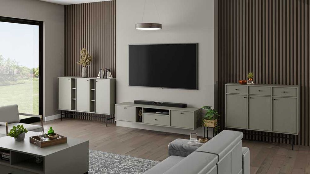 Komoda RTV 2K 1S podwieszana JAKATA 4 Eucaliptus  HIT !!!