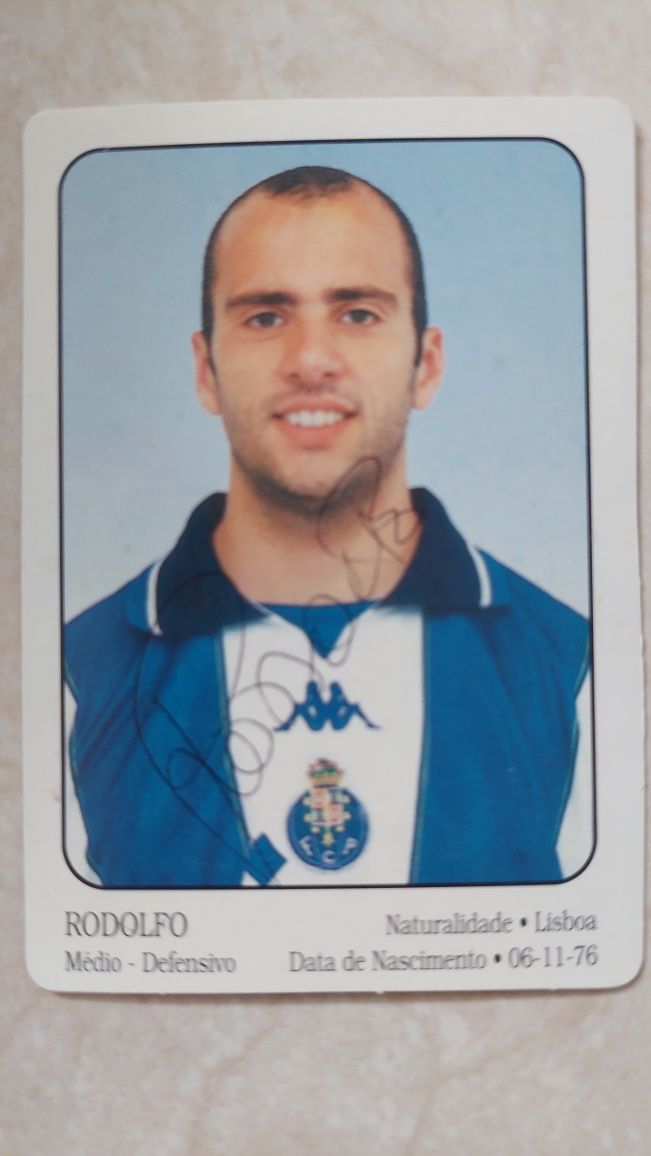 Calendário autógrafos jogadores FC Porto 2000