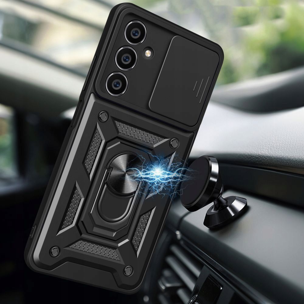 Etui Pancerne Galaxy S24 FE CamShield z Podstawką