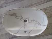 Umywalka ceramiczna nablatowa 60 cm