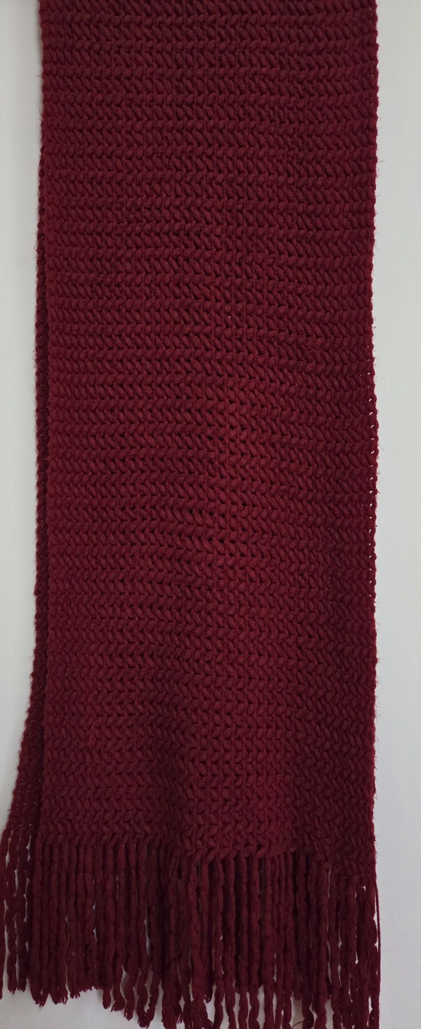 Cachecol novo bordeaux