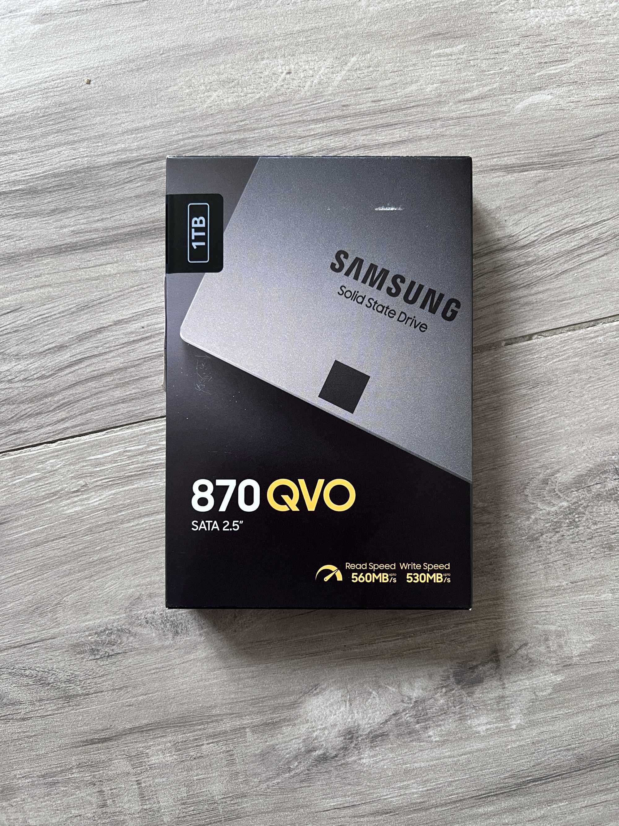 Dysk twardy SSD Samsung 870 QVO 1TB Nowy zaplombowany