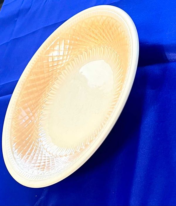 Винтажная фаянсовая тарелка БФЗ (Будянский завод), диаметр 27 см