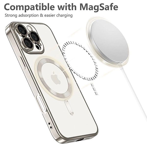Etui Tech-Protect MagFlex MagSafe na Samsung Galaxy S24 FE - złote