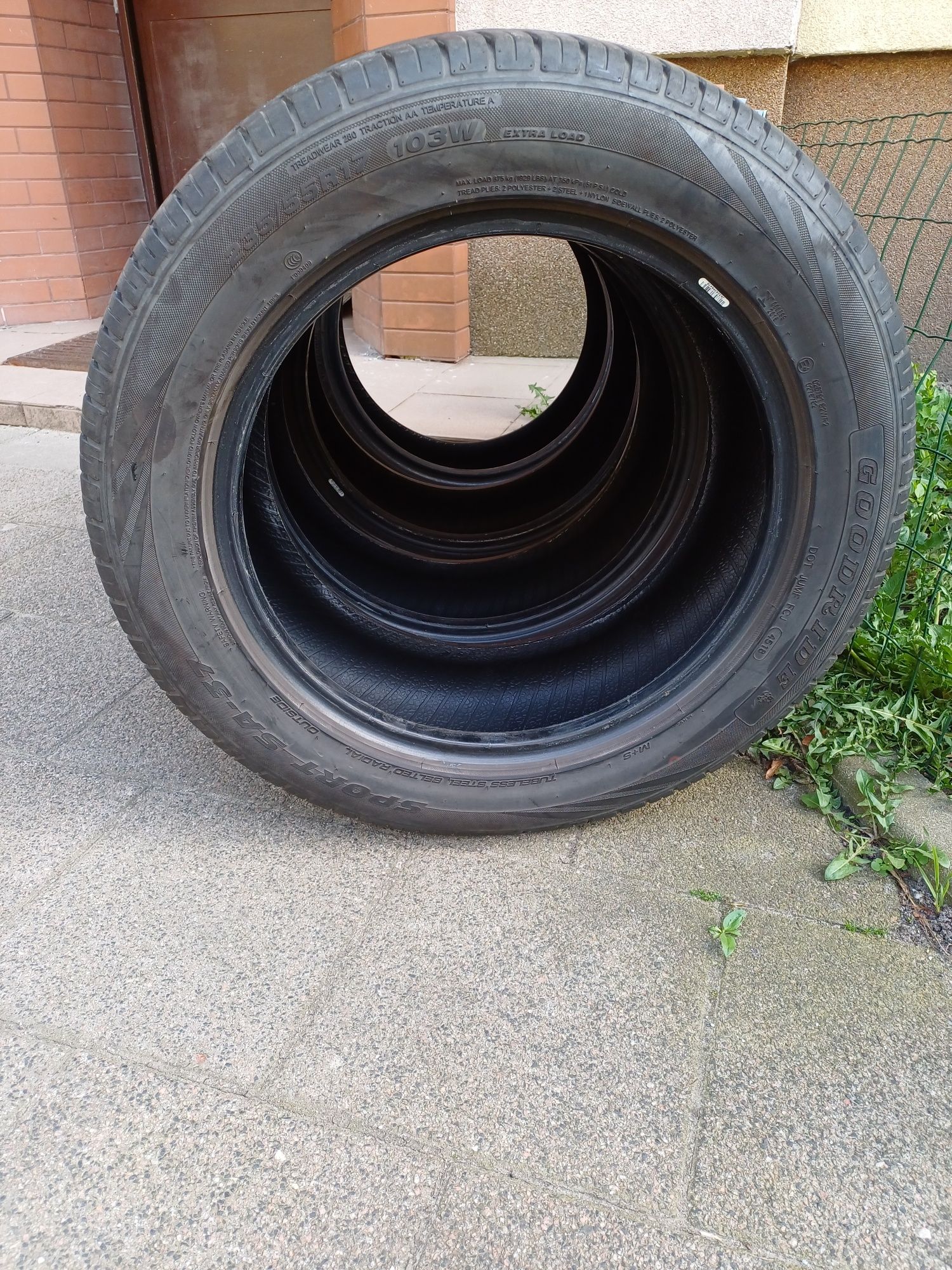 Komplet Opon letnich Goodride 235/55 R17