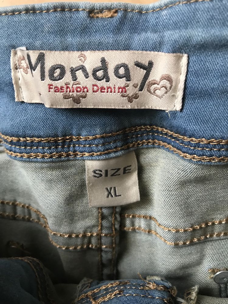 Spodenki jensowe damskie rozm. XL/42