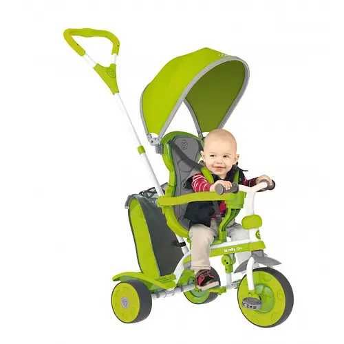 Триколісний Дитячий велосипед з батьківською ручкою Y STROLLY Spin 2в1