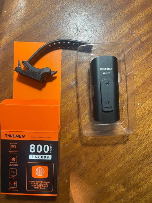 Світло переднє Ravemen LR800 USB, 800 люмен
1989 грн