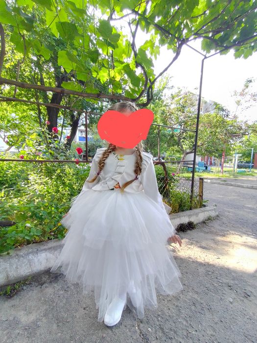 Народное пышное платье