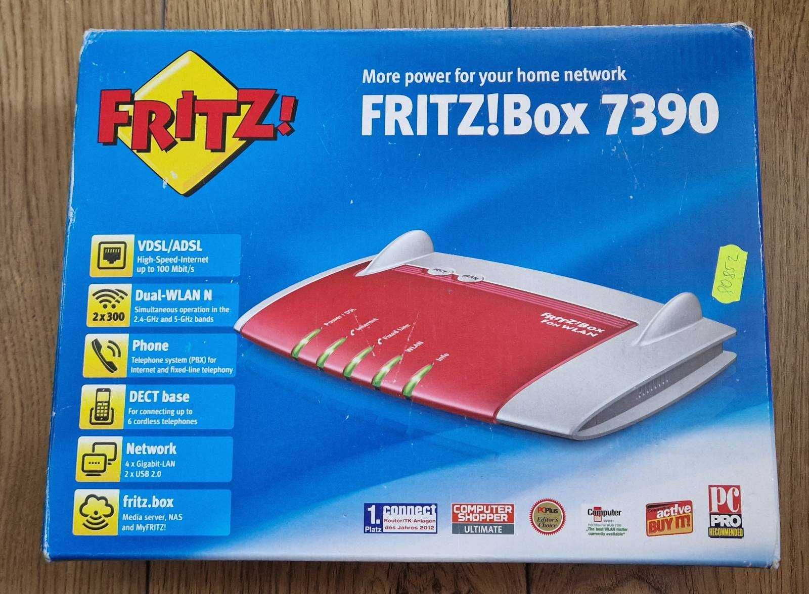 Router / centralka telefoniczna Fritz!Box Fon Wlan 7390