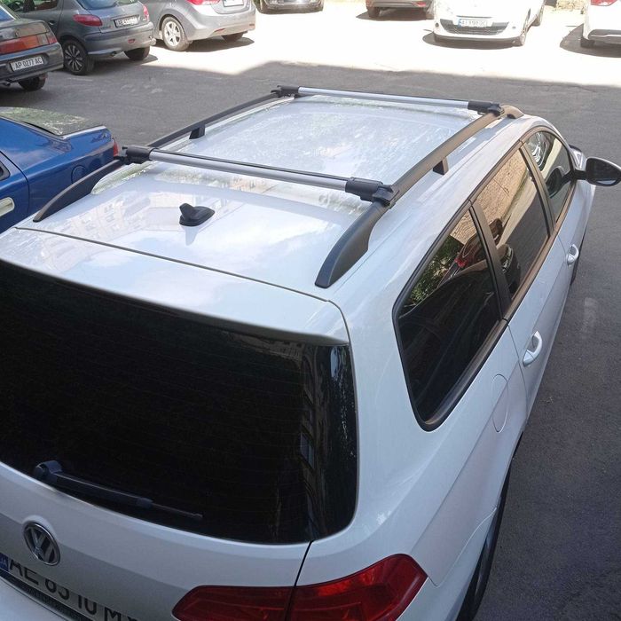 Алюминевые перекладины B 42 под штатные рeйлинги Volkswagen Passat B7