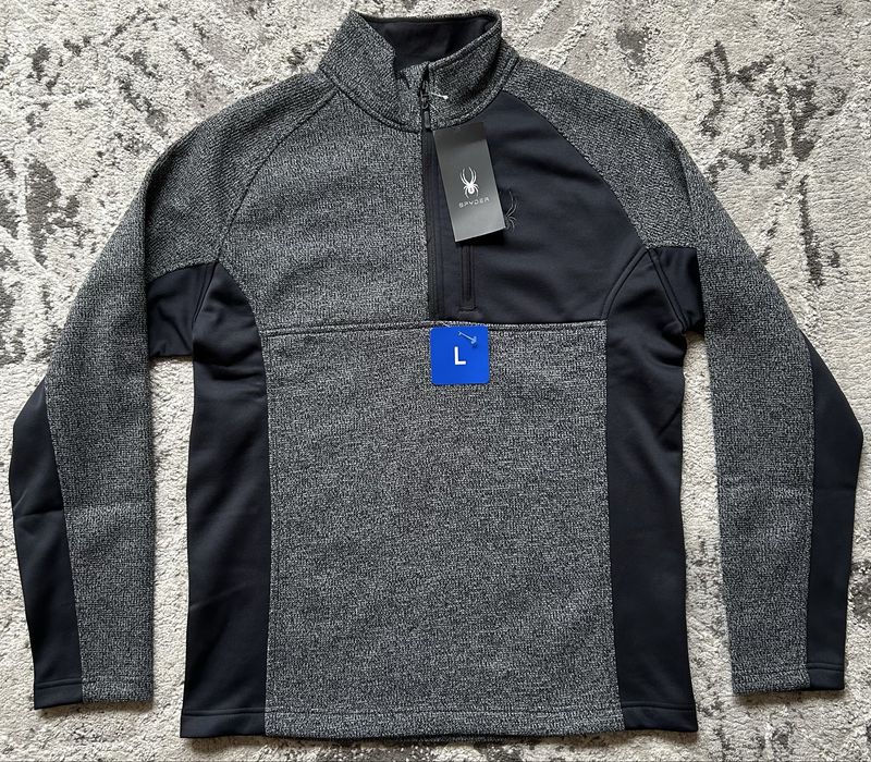Męska kurtka bluza Spyder Gait Half Zip  r.L szara