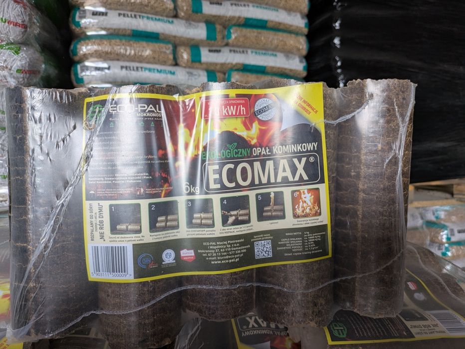 pellet Wirex Olczyk  Uni pelet sosnowy certyfikat 6m brykiet dębowy m