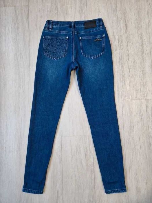 Lelosi Siberosi S ocieplane jeansy legginsy