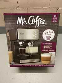 Amerykański ekspres kolbowy Mr. Coffee Café Barista srebrny
