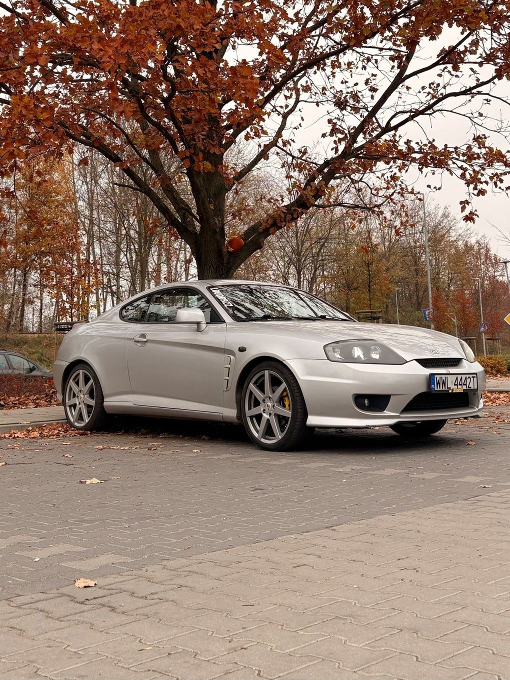 Hyundai Coupe Nowe opony i felgi, uszkodzona uszczelka pod głowicą, przelot, popcorn