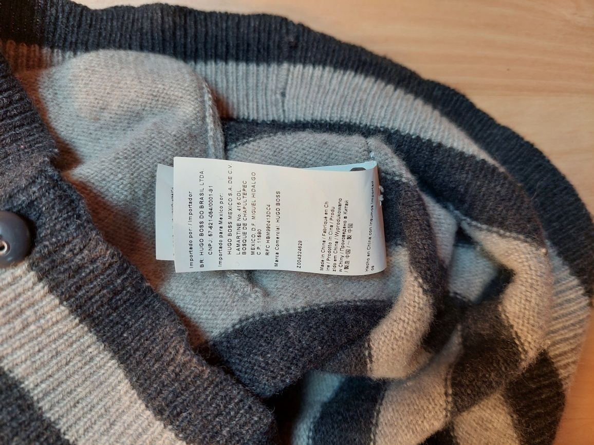 Hugo Boss sweter wełniany S