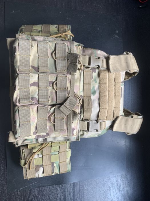Colete airsoft multicam 8fields