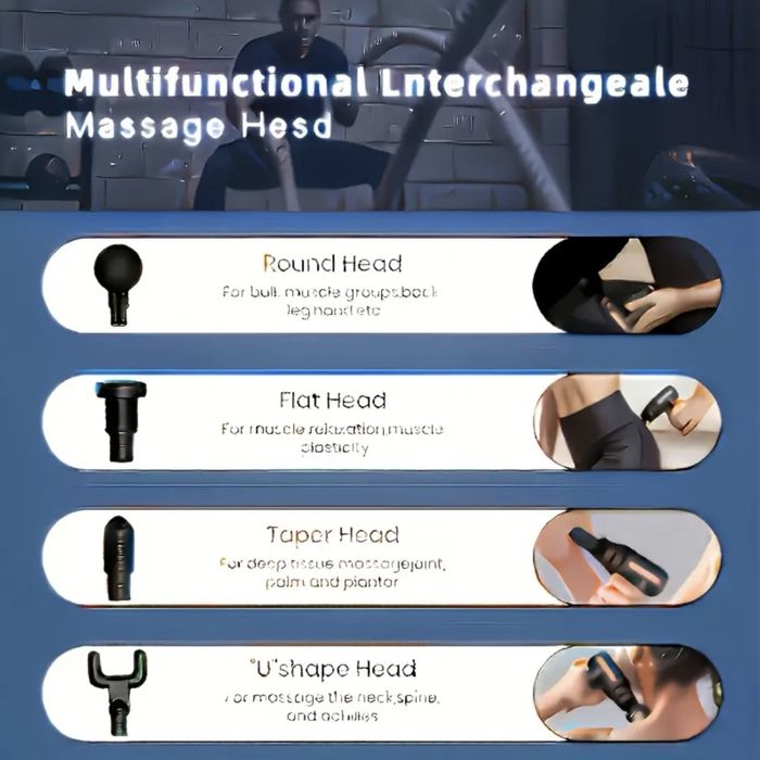 Міні масажер для тіла Gun Massager YE-720