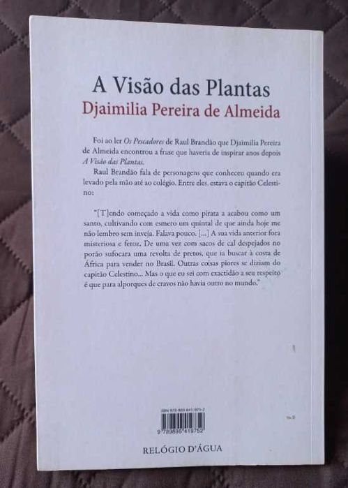A Visão das Plantas - Djaimilia Pereira de Almeida