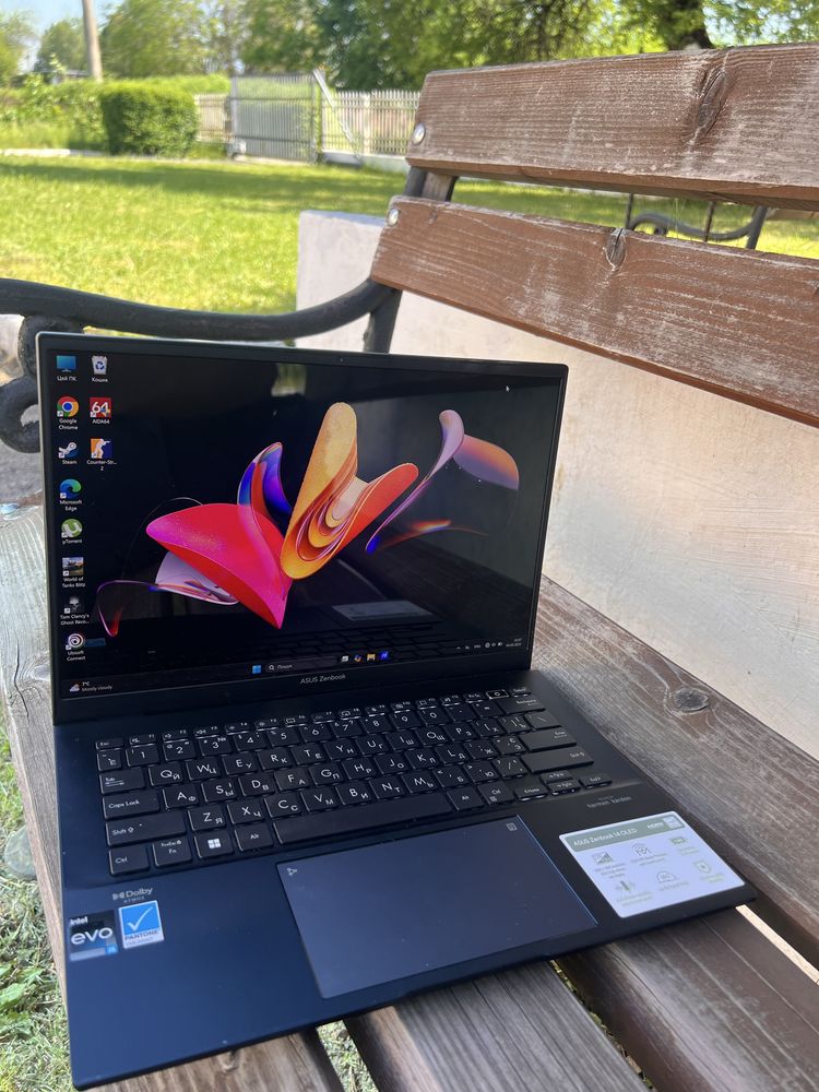 Ноутбук Asus 14 Oled 2K 90hz,I5 12th,8LDDR5