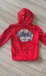 Czerwona bluza motocykl Bawełna