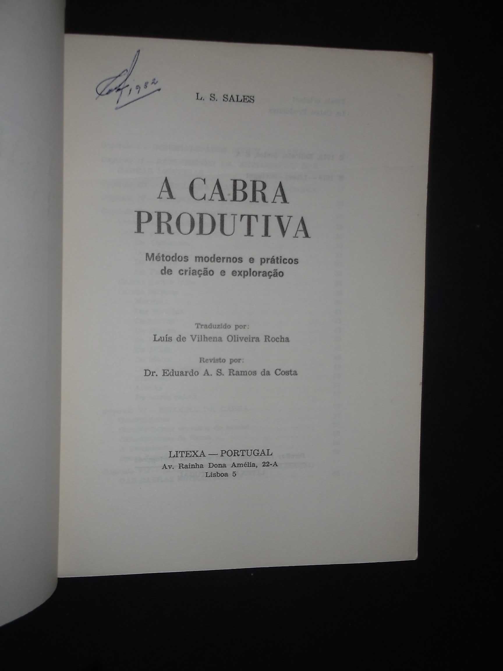 Sales (L.S);A Cabra Produtiva-Métodos Modernos e Práticos