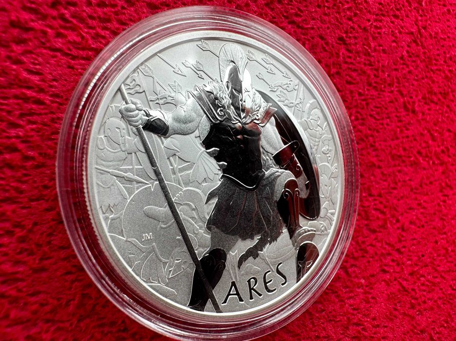 2023 Арес Боги Олімпу Тувалу Perth mint Бог