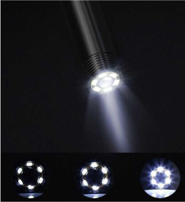 Kamera Endoskop Inspekcyjna 5m USB + 4.3 Wyświetlacz WODOODPORNA
