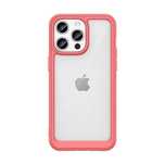 Wzmocnione etui z elastyczną ramką do iPhone 15 Pro Outer Space - czer