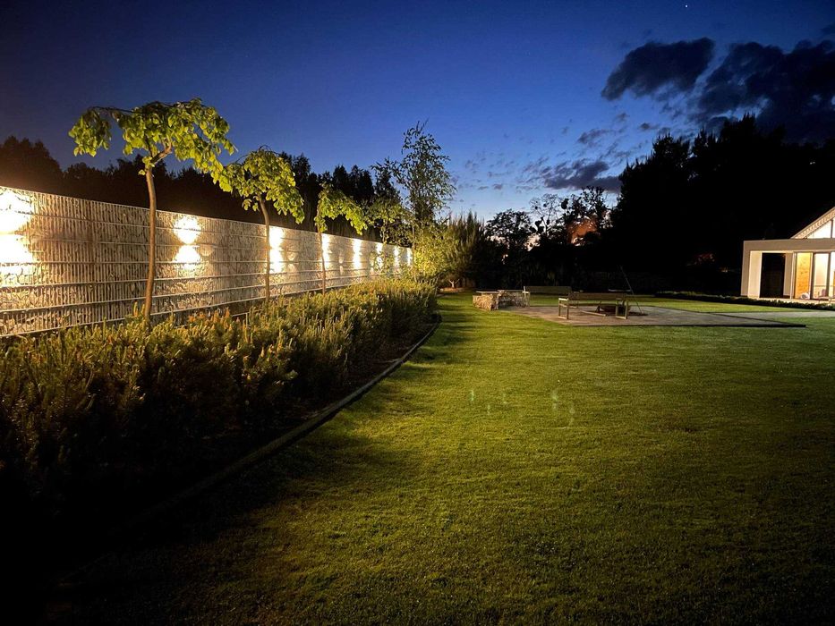 Nowoczesny kinkiet lampa zewnętrzna elewacyjna IP 65 czarna aluminiowa