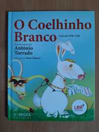 Livro "O Coelhinho Branco", de António Torrado