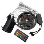 kolorowe ledy 5m led rgb z pilotem do oświetlenia