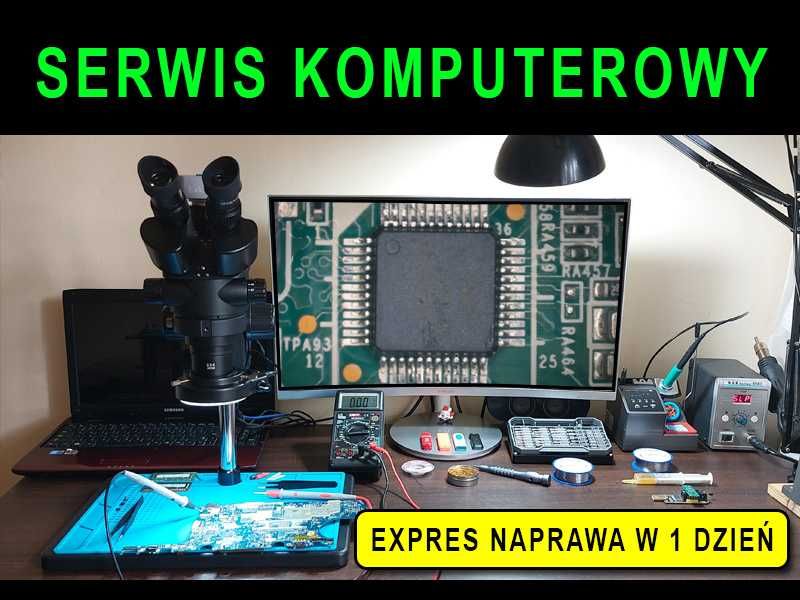 Serwis komputerowy naprawa laptopów montaż składanie komputerów