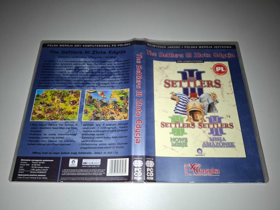 Settlers III Złota Edycja [Tylko CD2!] [Polskie Wydanie] PC
