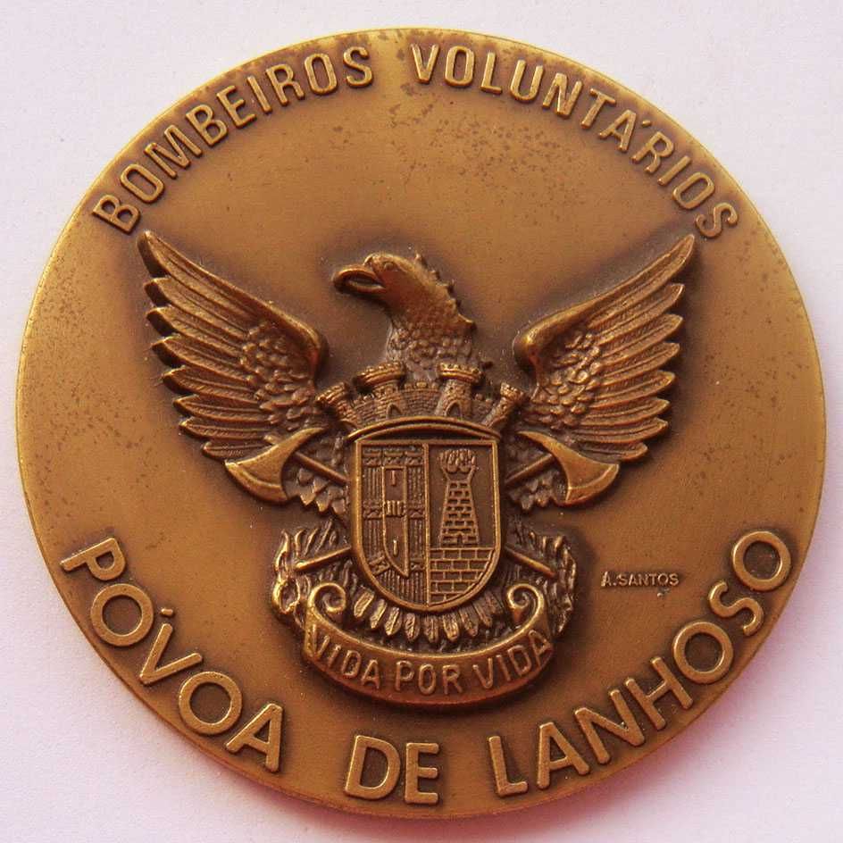 Medalha de Bronze dos Bombeiros Voluntários Póvoa de Lanhoso