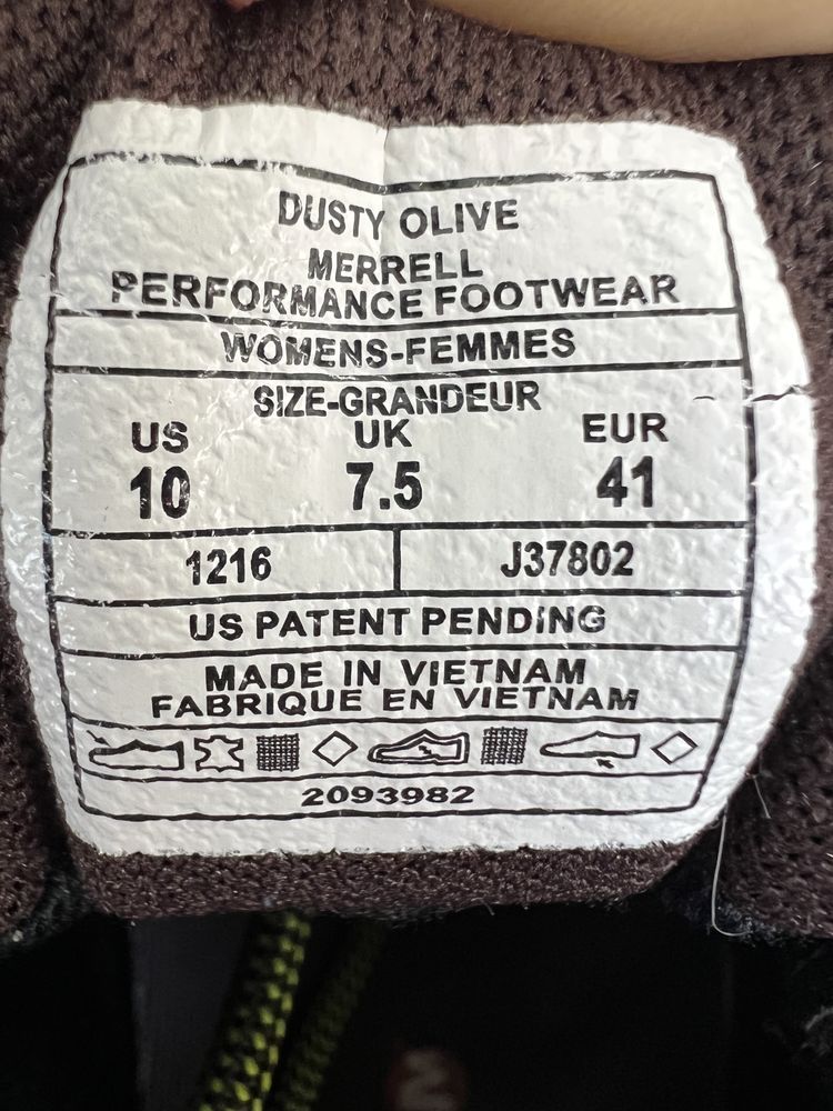 Оригінальні Кросівки Merrell Siren Sport Q2 Dusty Gore-Tex 41р.26см.