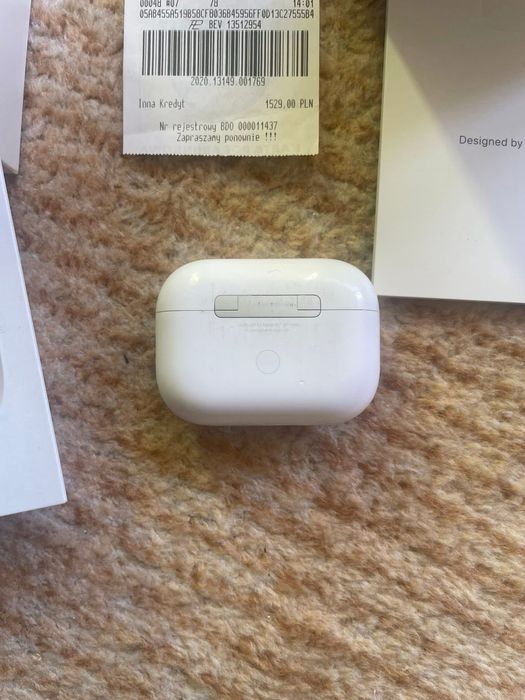 Air Pods Pro Baza Etui Oryginalne Stan Wzorowy
