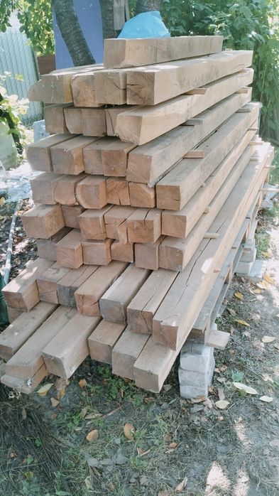 Продам дубовий, брус