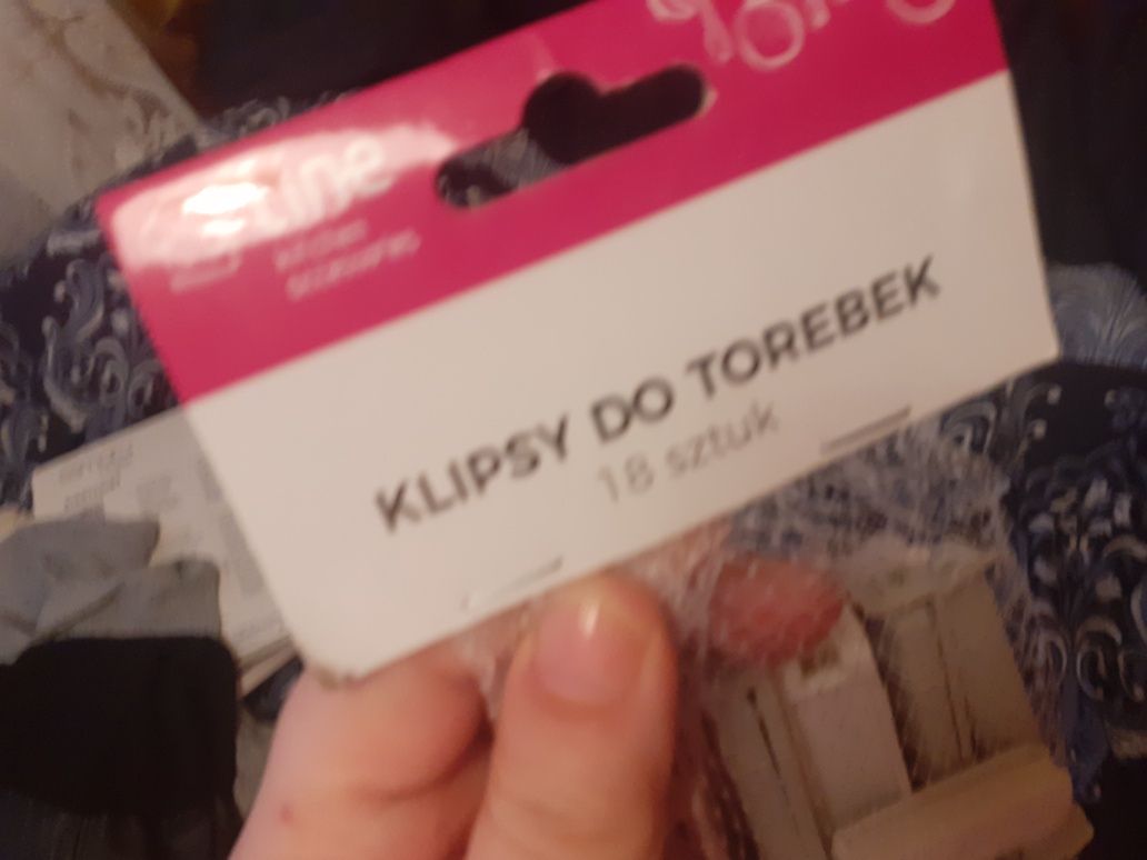 Klipsy do torebek