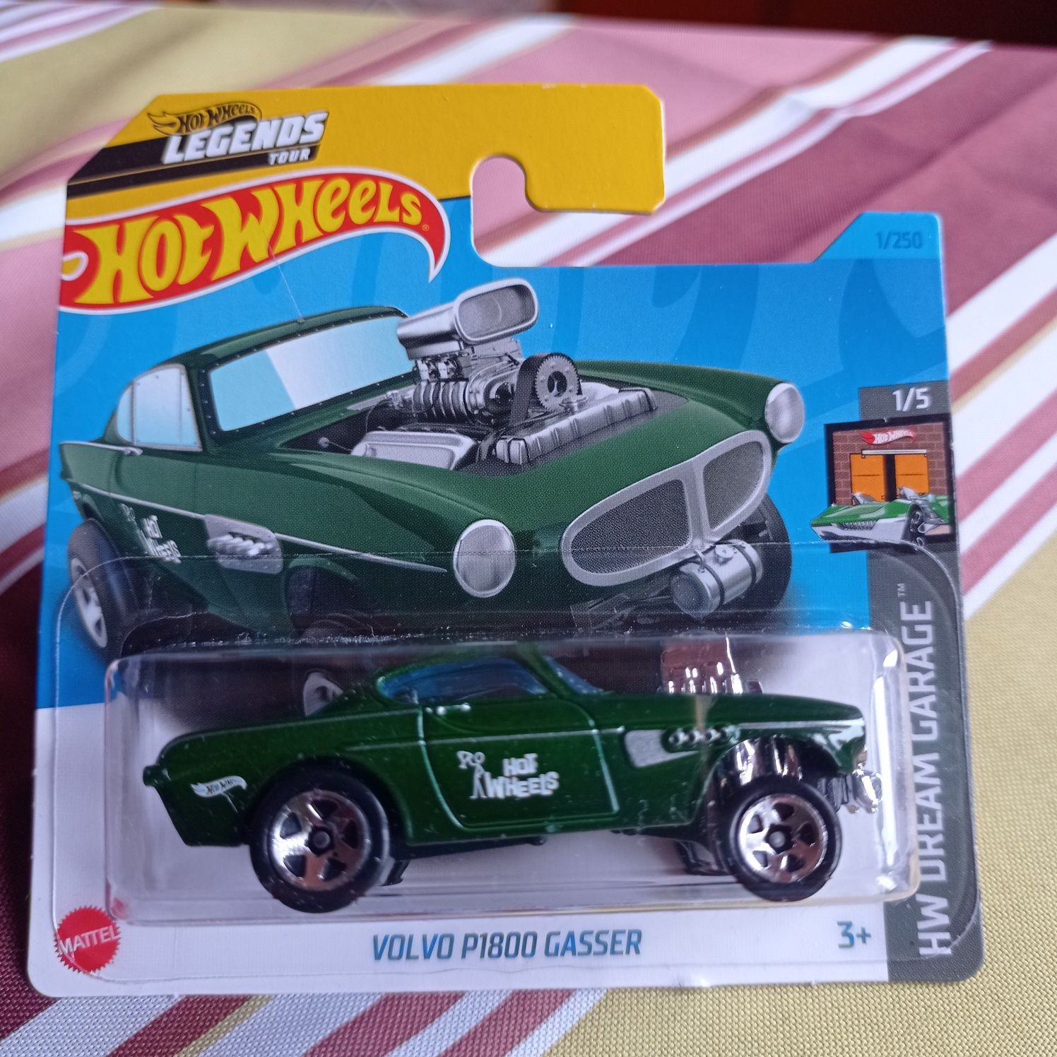 Hot Wheels Volvo P1800 Gasser seria 2023 auto samochód resorak zabawka