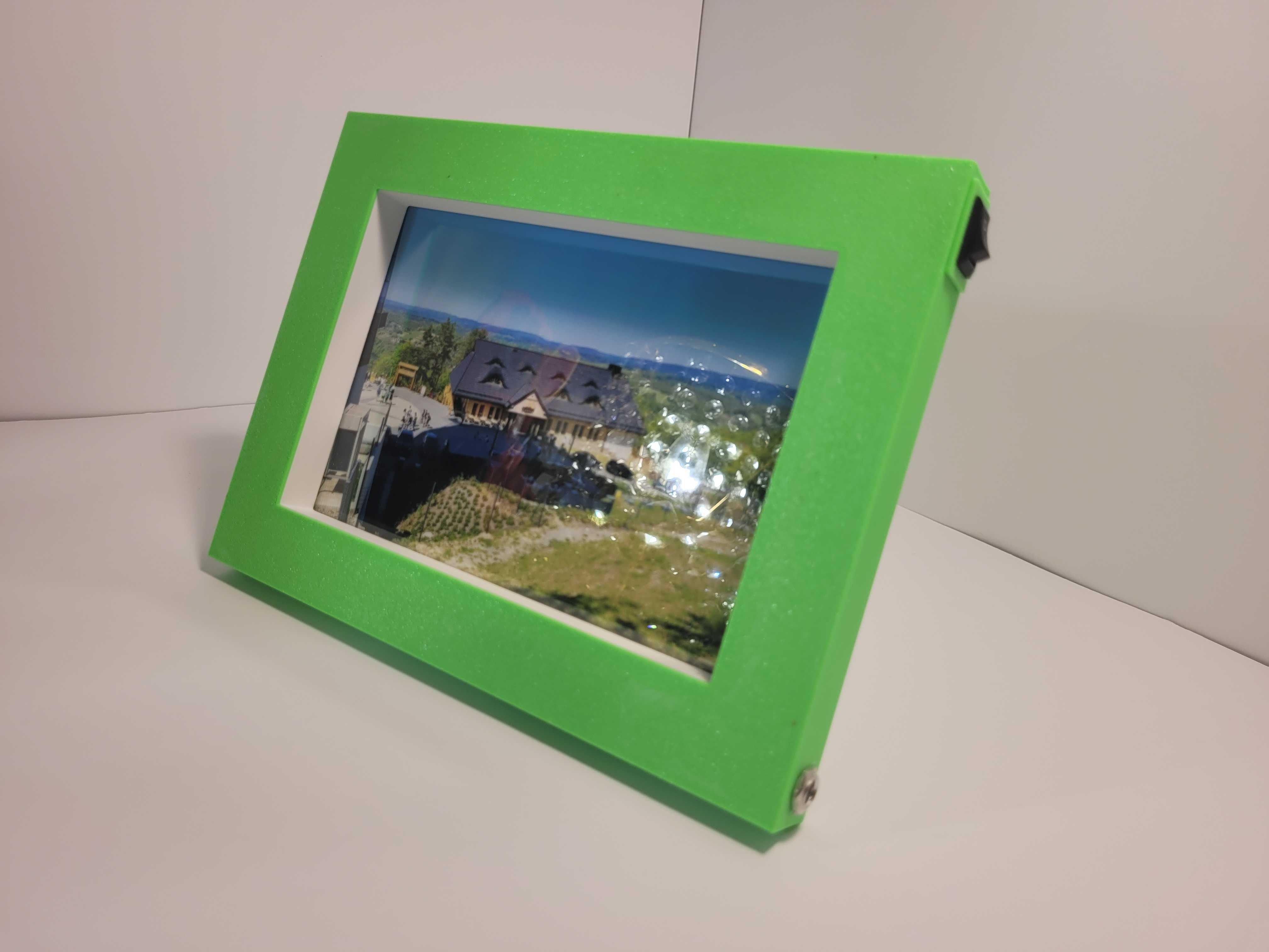 Ramka na zdjęcia 10x15 cm z podświetleniem LED!
