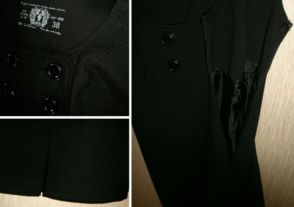 Жіночий чорний сарафан (сукня) edc by Esprit, розмір 38 / M / 46
