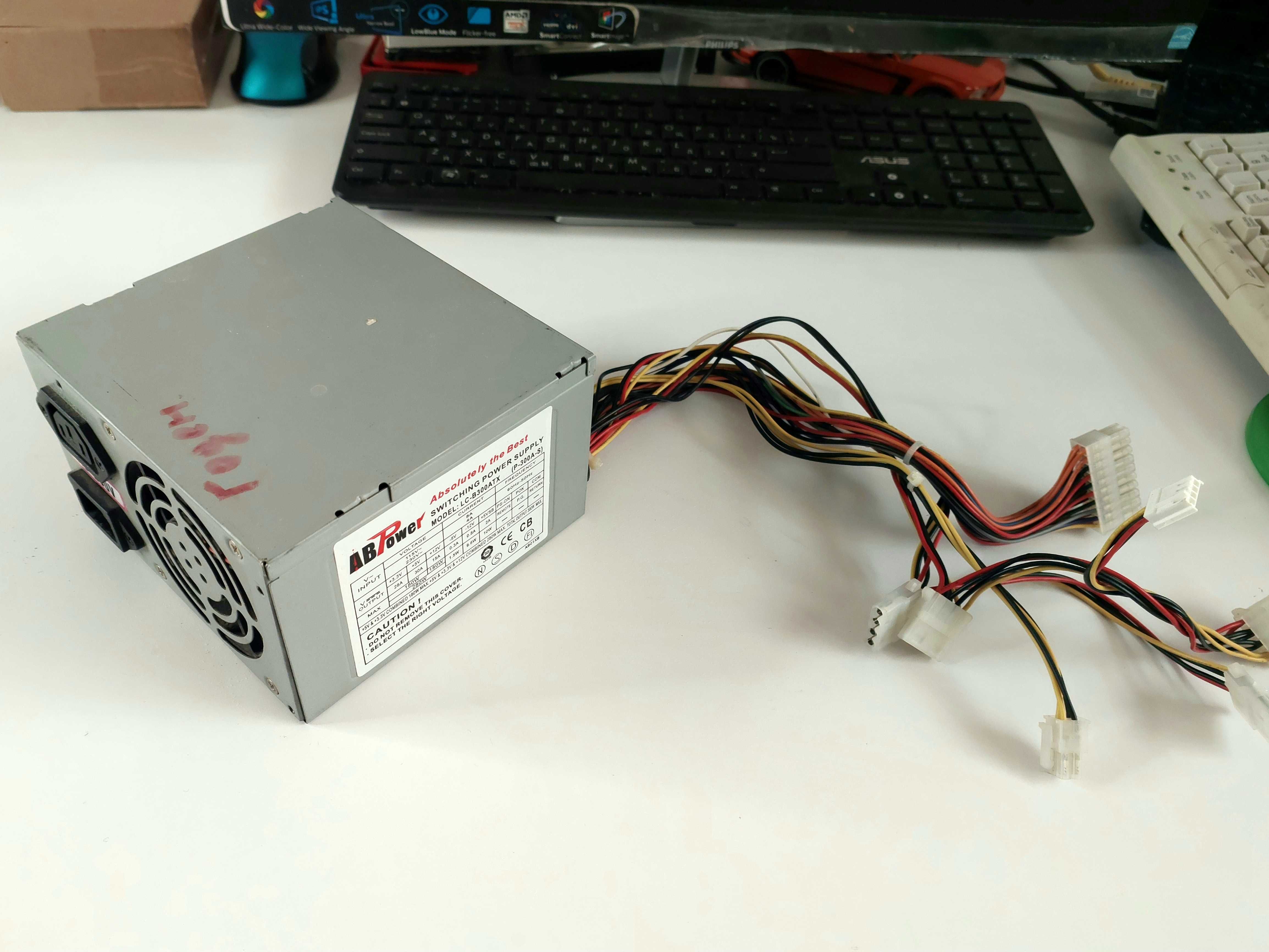 Блок живлення / Блок питания AB Power lc-b300atx 300 вт