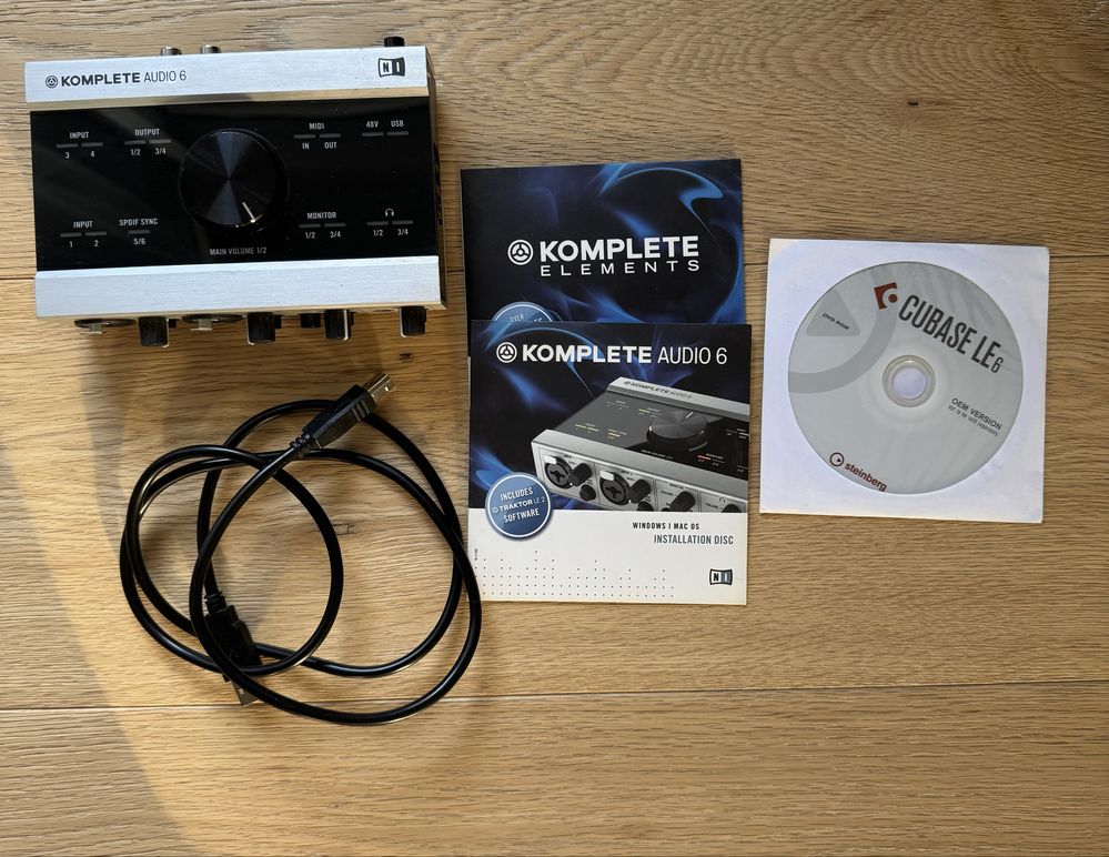 Native Instruments Komplete Audio 6 – interfejs audio USB