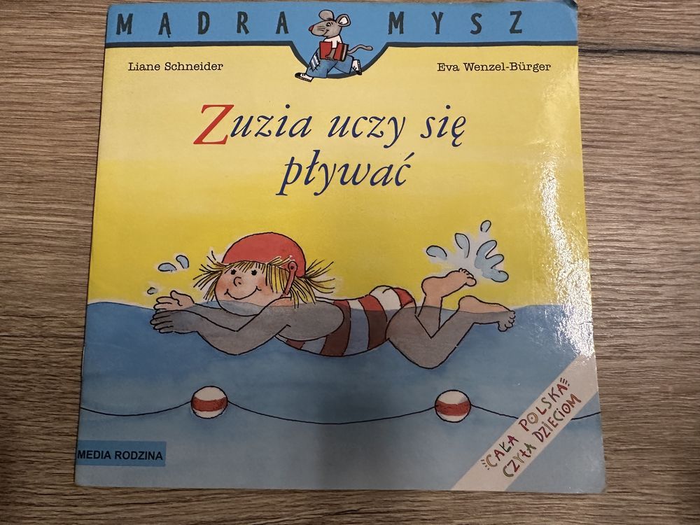 Zamienię - Ksiazka Zuzia uczy sie pływać