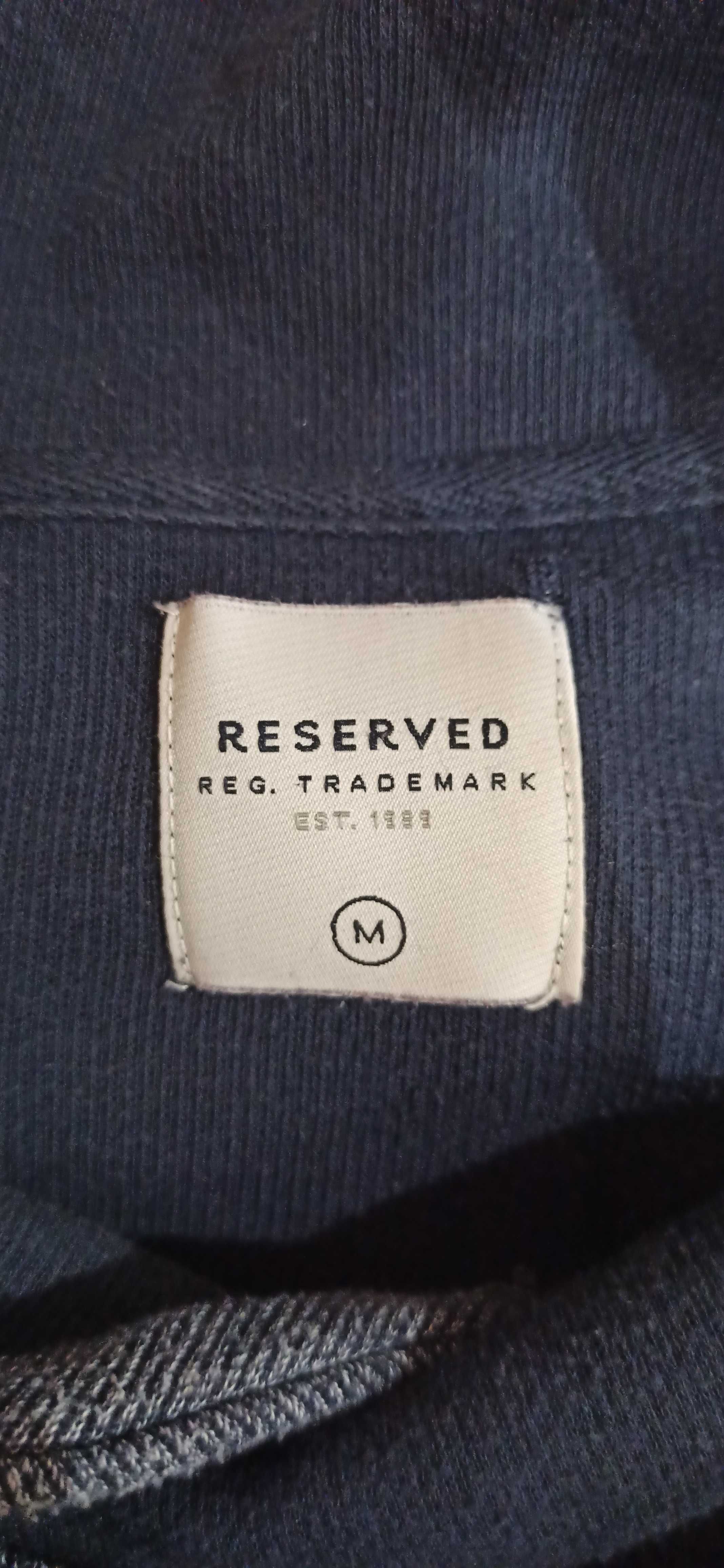 Bluza męska sweter Reserved pół golf