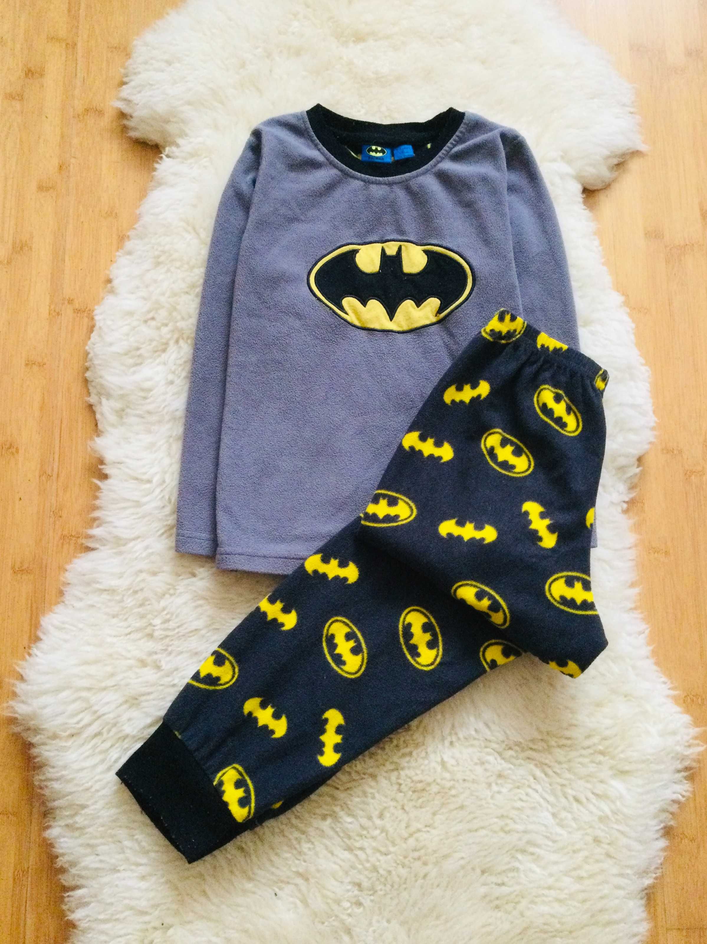 7-8 років, 128 зріст. Primark Batman флісова піжама. тепла,