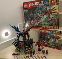 Lego Ninjago 70627 Kuźnia Smoka KOMPLETNE + figurki pudełko instrukcja