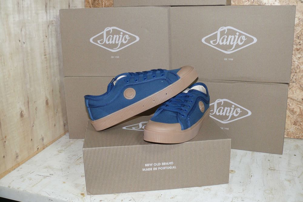 Tenis Sanjo K200 Blue/Gum